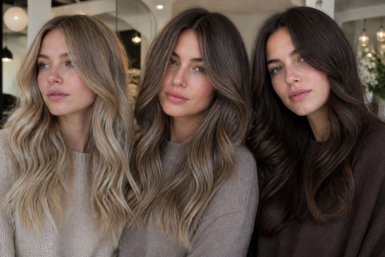Soft Summer Hair Colors: Comparing Beige, Ash and Muted Brown Directions